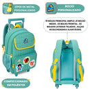 Kit Mochila De Carrinho Lancheira Térmica 3 Palavrinhas Infantil Menino Música Youtube Escolar