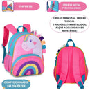 Mochila De Costas Unicornio Grande Espaçosa Infantil Escolar Meninas Feminina