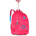 Mochila Carrinho Juvenil Rebecca Bonbon Feminino Escolar Youtuber Volta as Aulas Passeio Viagem Clio