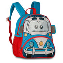 Mochila de Costas Mala Bolsa Azul Vermelho Infantil Masculino Escolar Clio