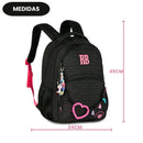 Mochila Costas Rebecca Bonbon Roxa Juvenil Feminina Escolar Volta as Aulas Passeio Viagem Youtuber