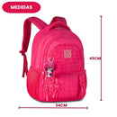 Mochila de Costas Juvenil Rebecca Bonbon Feminino Estilosa Escolar Viagem Passeio Volta as Aulas