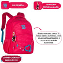 Mochila Costas Rebecca Bonbon Roxa Juvenil Feminina Escolar Volta as Aulas Passeio Viagem Youtuber