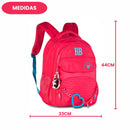 Mochila de Costas Rebecca BonBon Escolar Voltas as Aulas Resistente Juvenil Passeio Estilo Youtuber