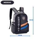Mochila de Costas Dragon Ball DZ Volta as Aulas Espaçosa Grande Escolar Passeio Juvenil