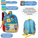 Kit Lancheira Térmica e Mochila de Costas Galinha Pintadinha Infantil Volta as Aulas Passeio Criança