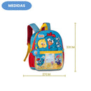 Kit Lancheira Térmica e Mochila de Costas Galinha Pintadinha Infantil Volta as Aulas Passeio Criança