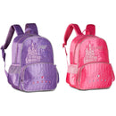 Mochila de Costas Princesas Mágicas Interativa Acende Luzes Menina Volta as Aulas Encanto Magia