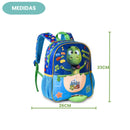 Mochila De Costas Dinossauro Meninos Masculina Infantil Escolar Fofa Espaçosa Grande
