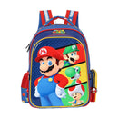 Mochila De Costas Super Mario Bros Escolar Gamer Infantil Volta As Aulas Viagem Passeio Nintendo