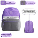 Mochila de Costas Simples Unissex Juvenil Faculdade Escolar Básica Passeio Estudo Volta às Aulas Ponto Criativo