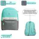 Mochila de Costas Simples Unissex Juvenil Faculdade Escolar Básica Passeio Estudo Volta às Aulas Ponto Criativo