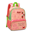 Mochila de Costas Moranguinho Infantil Menina Volta as Aulas Desenho Passeio Escolar Resistente