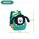 Mochila de Costas Pateta Tsum Tsum Infantil Disney Menino Escolar Volta as Aulas Viagem Passeio Clio