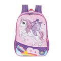 Mochila de Costas Unicórnio Up4You Escolar Azul Rosa Infantil Volta As Aulas Resistente Meninas
