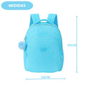 Mochila De Costas UP4YOU Juvenil Escolar Feminino Volta As Aulas Resistente Passeio Viagem Espaçosa