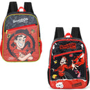 Mochila De Costas Enaldinho UP4YOU Youtuber Infantil Escolar Volta As Aulas Resistente Espaçosa Vermelho Preto