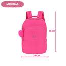 Mochila De Costas UP4YOU Juvenil Escolar Feminino Volta As Aulas Resistente Passeio Viagem Espaçosa