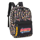 Mochila de Costas Boruto Anime Geek Naruto Escolar Juvenil Volta As Aulas Passeio Viagem Estudos
