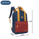 Mochila de Costas Mulher Maravilha Liga Da Justiça DC Comics Escolar Juvenil Geek Volta As Aulas Passeio Viagem