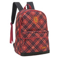 Mochila Mala Escolar Grifinoria Harry Potter Hogwarts Xadrez Unissex Volta Aulas Resistente Espaçosa