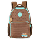 Kit Mochila De Costas e Estojo Box Verde Capivara Fofa UP4YOU Escolar Infantil Volta As Aulas Estudos Espaçosa