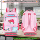 Mochila De Costas Amigos Da Hello Kitty My Melody Cinnamoroll Infantil Escolar Meninas Volta as Aulas Passeio Viagem
