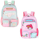 Mochila De Costas Amigos Da Hello Kitty My Melody Cinnamoroll Infantil Escolar Meninas Volta as Aulas Passeio Viagem