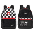Mochila De Costas Snoopy Charlie Brown Infantil Escolar Volta As Aulas Resistente Estudos Passeio Viagem