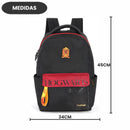 Mochila De Costas Harry Potter Hogwarts Grifinória Magia Escolar Juvenil Volta As Aulas Passeio Viagem