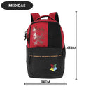 Mochila De Costas Harry Potter Escudo Hogwarts Casas Bruxos Escolar Juvenil Volta As Aulas Passeio Viagem