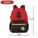 Mochila De Costas Harry Potter Grifinória Hogwarts Bruxo Escolar Juvenil Volta As Aulas Passeio Viagem Estudos