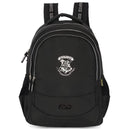 Mochila Costas Juvenil Harry Potter Preta Escudo Hogwarts Voltas Aulas Espaçosa Escola Estudo Passeio Viagem Escolar