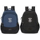 Mochila Costas Juvenil Harry Potter Preta Escudo Hogwarts Voltas Aulas Espaçosa Escola Estudo Passeio Viagem Escolar