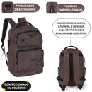 Mochila Costas Juvenil Escolar One Piece Luffy Anime Geek Volta as Aulas Espaçosa Passeio Viagem Estudos