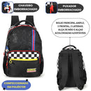 Mochila De Costas Sonic The Hedgehog Escolar Infantil Gamer Volta As Aulas Resistente Espaçosa Passeio Viagem