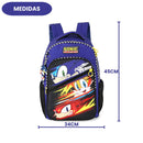 Mochila De Costas Sonic the Hedgehog Tails Knucles Shadow Escolar Gamer Infantil Volta As Aulas Passeio Viagem