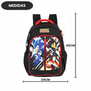 Mochila De Costas Sonic the Hedgehog Tails Knucles Shadow Escolar Gamer Infantil Volta As Aulas Passeio Viagem