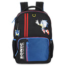 Mochila De Costas Sonic The Hedgehog Preta Escolar Gamer Infantil Volta As Aulas Resistente Passeio Viagem