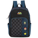 Mochila De Costas Super Mario Bros Luigi Nintendo Gamer Infantil Escolar Volta As Aulas Viagem Passeio