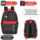 Mochila De Costas Super Mario Bros Luigi Nintendo Gamer Infantil Escolar Volta As Aulas Viagem Passeio
