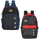 Mochila De Costas Super Mario Bros Luigi Nintendo Gamer Infantil Escolar Volta As Aulas Viagem Passeio