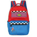Mochila de Costas Super Mario Bros Nintendo Infantil Azul Preto Escolar Gamer Volta As Aulas Durável