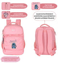 Mochila De Costas Disney Stitch Escolar Infantil Rosa Azul Desenho Volta As Aulas Resistente Viagem Passeio