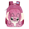 Mochila De Costas Disney Stitch Angel 3D infantil Escolar Volta As Aulas Resistente Passeio Viagem Estudos