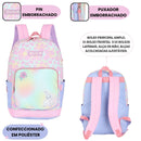 Mochila De Costas Stitch Disney Colorida Infantil Escolar Meninas Volta As Aulas Passeio Viagem Estudos