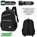 Mochila De Costas Loud Home Of Champions Gamer Juvenil Escolar Youtuber Volta As Aulas Passeio Viagem Estudos