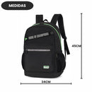 Mochila De Costas Loud Home Of Champions Gamer Juvenil Escolar Youtuber Volta As Aulas Passeio Viagem Estudos