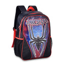Mochila de Costas Mala Bolsa Dark Spider Homem Aranha Infantil Masculino Escolar Clio Megalomania