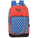 Mochila De Costas Mulher Maravilha Liga Da Justiça DC Comics Escolar Infantil Meninas Volta As Aulas